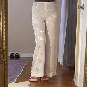 Wide leg pants